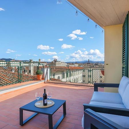Penthouse With Big Terrace In Oltrarno Appartement Florence Buitenkant foto