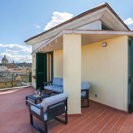 Penthouse With Big Terrace In Oltrarno Appartement Florence Buitenkant foto